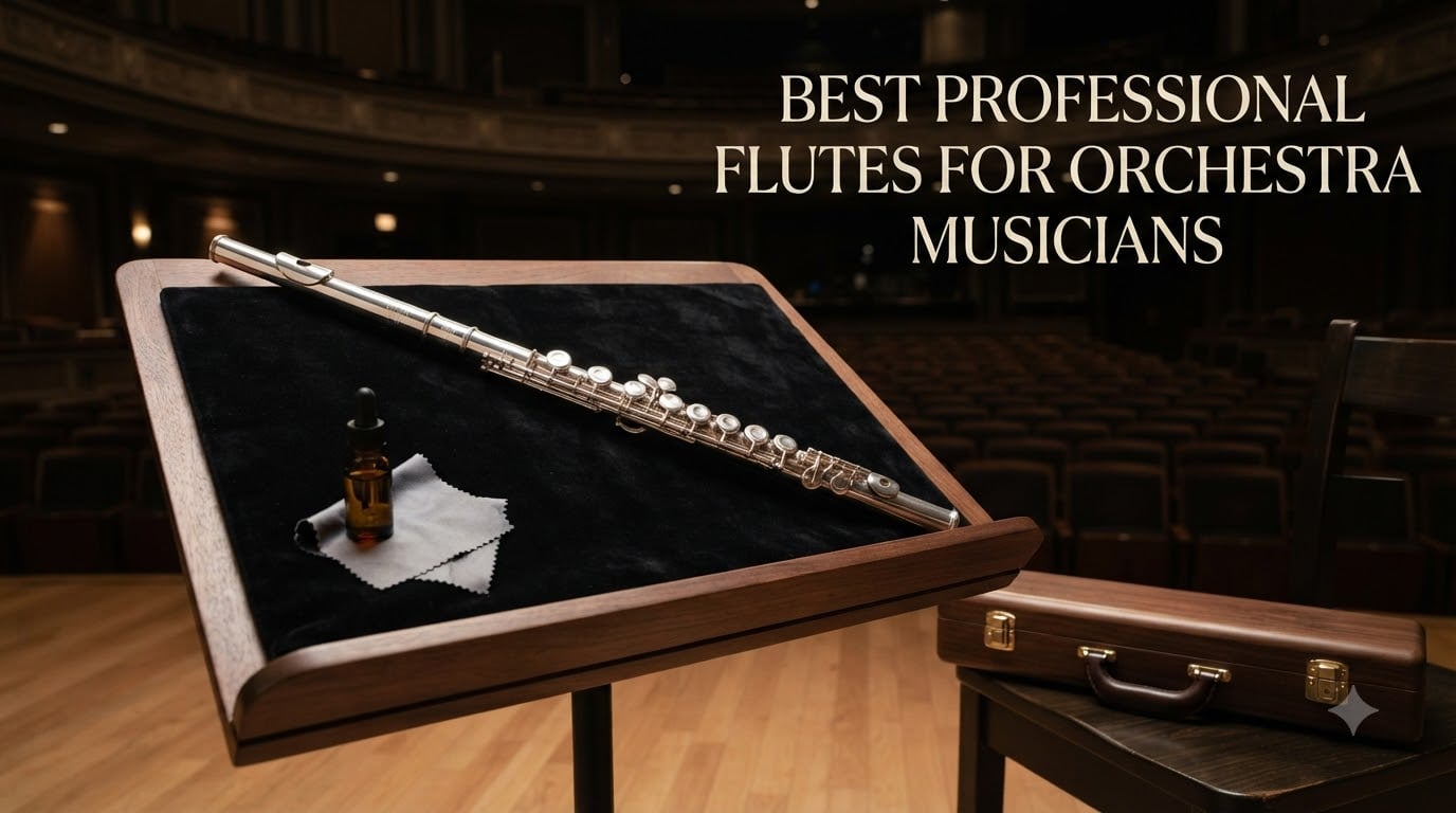 best professional flutes for orchestra musicians