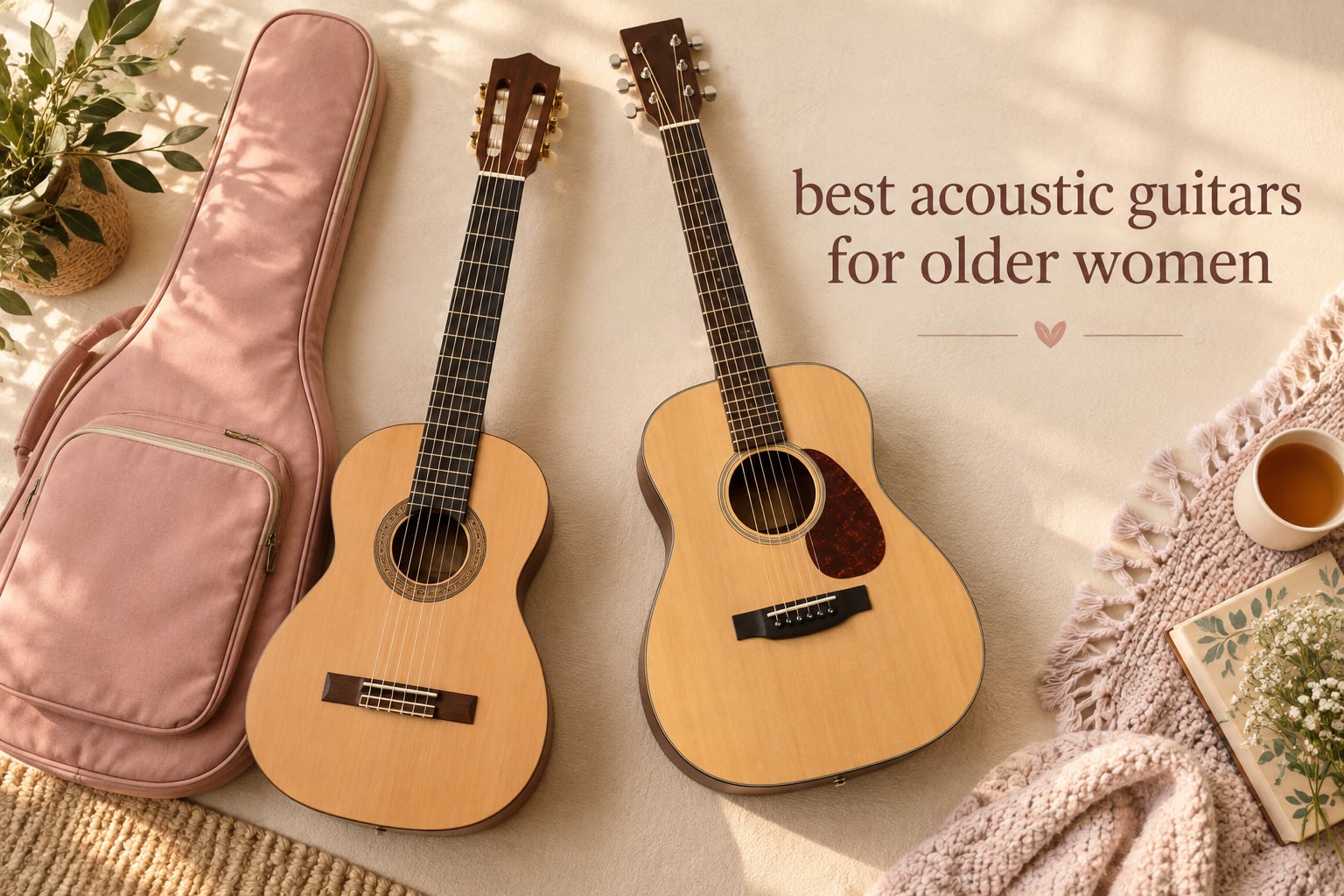 best acoustic guitars for older women