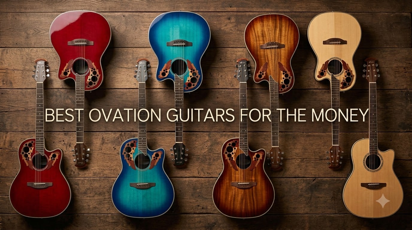 best ovation guitars for the money