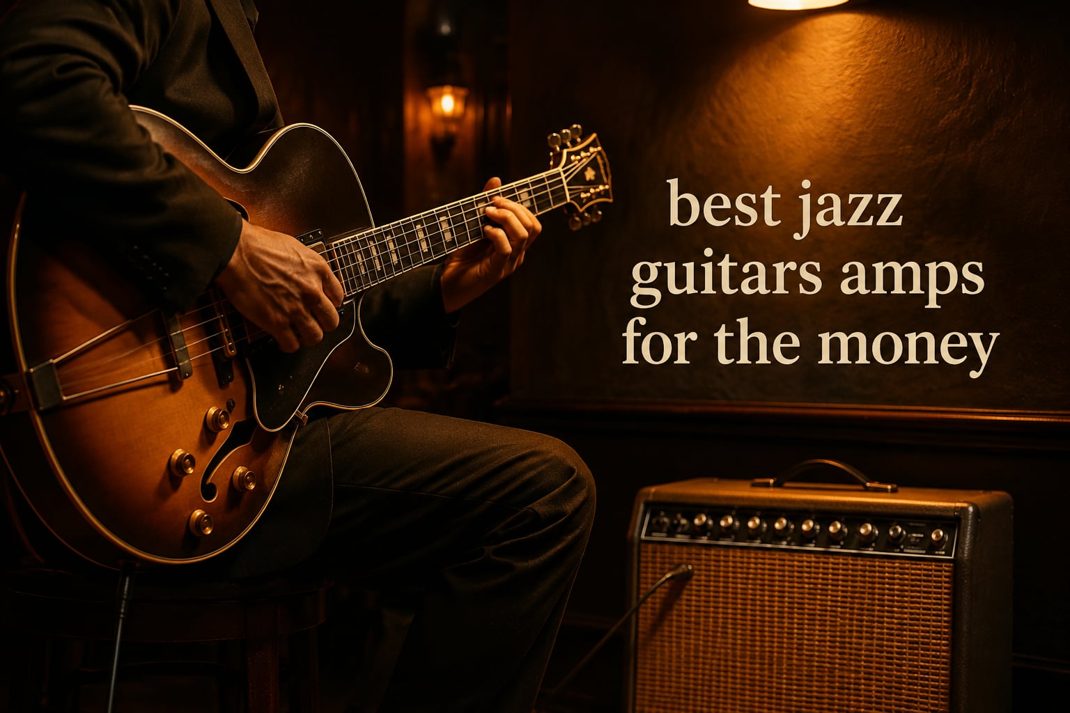 best jazz guitars amps for the money