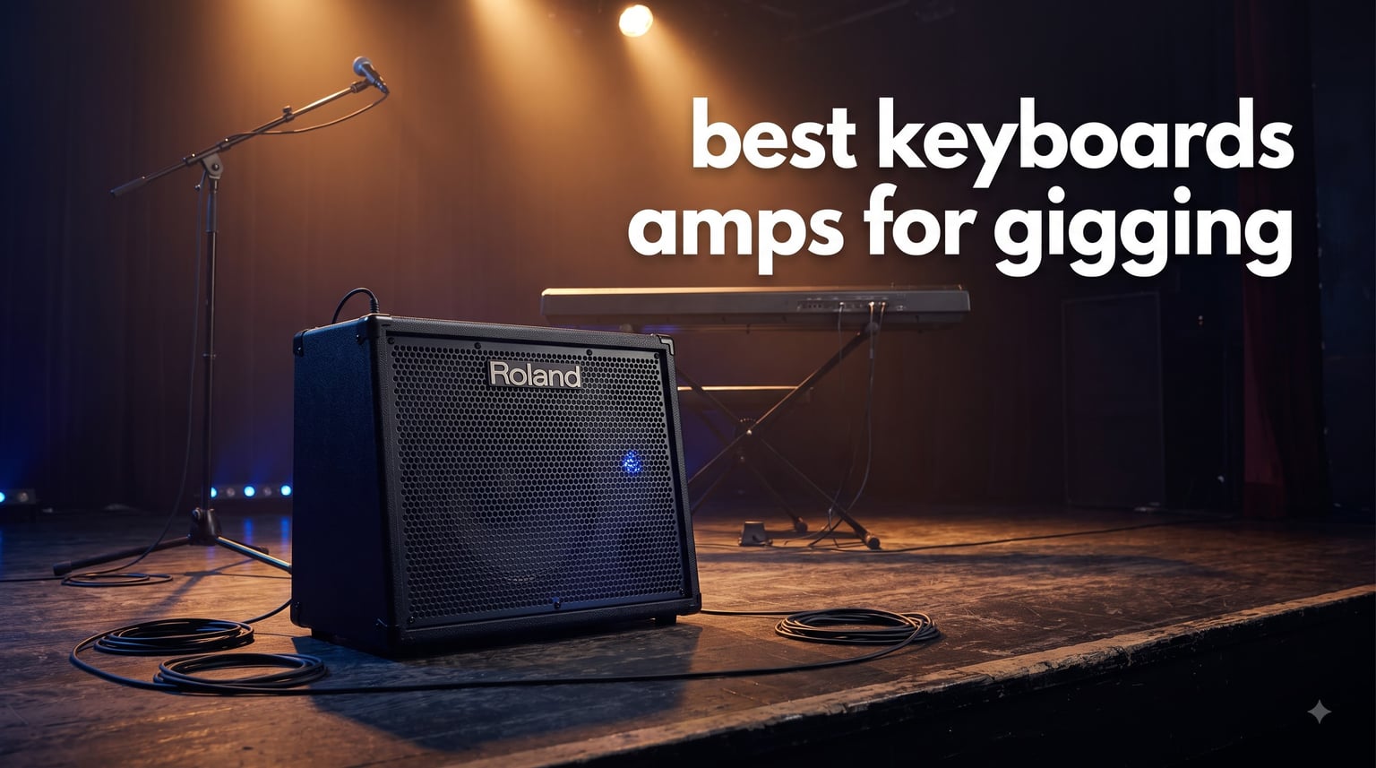 best keyboards amps for gigging