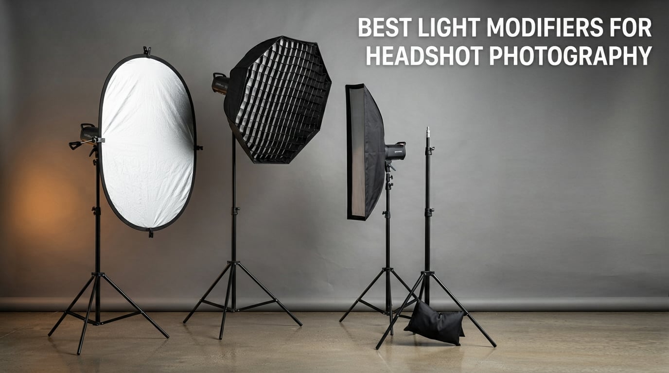 best light modifiers for headshot photography