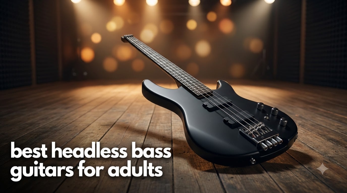 best headless bass guitars for adults
