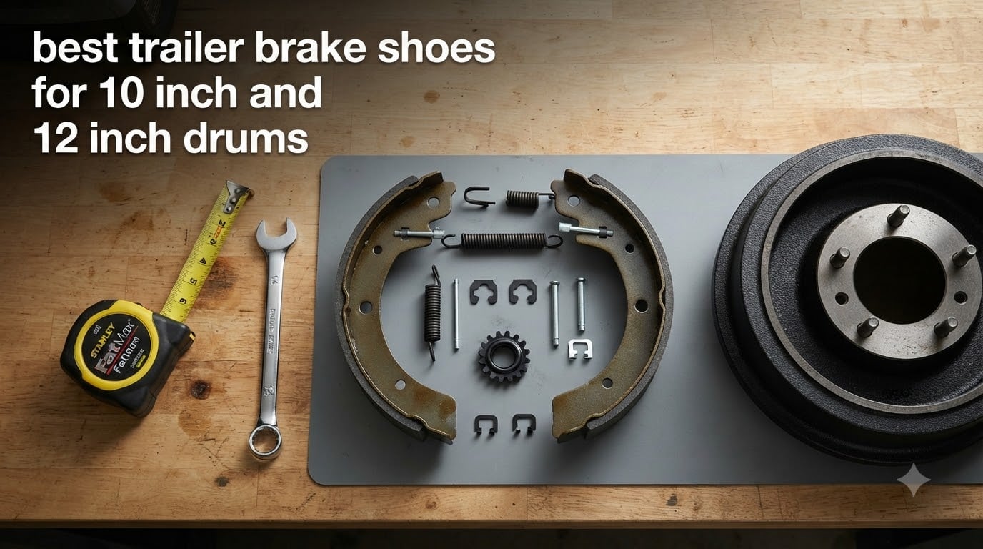 best trailer brake shoes for 10 inch and 12 inch drums