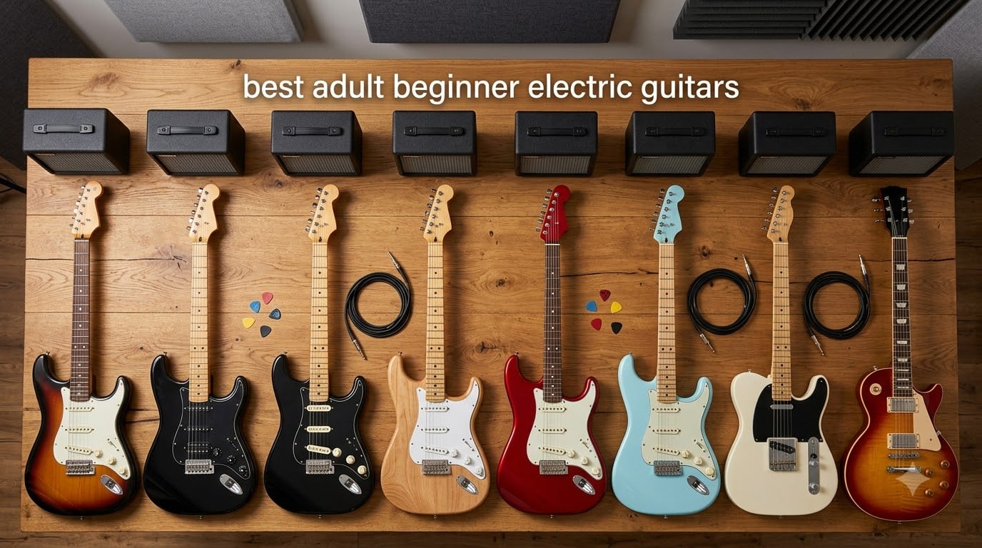 best adult beginner electric guitars