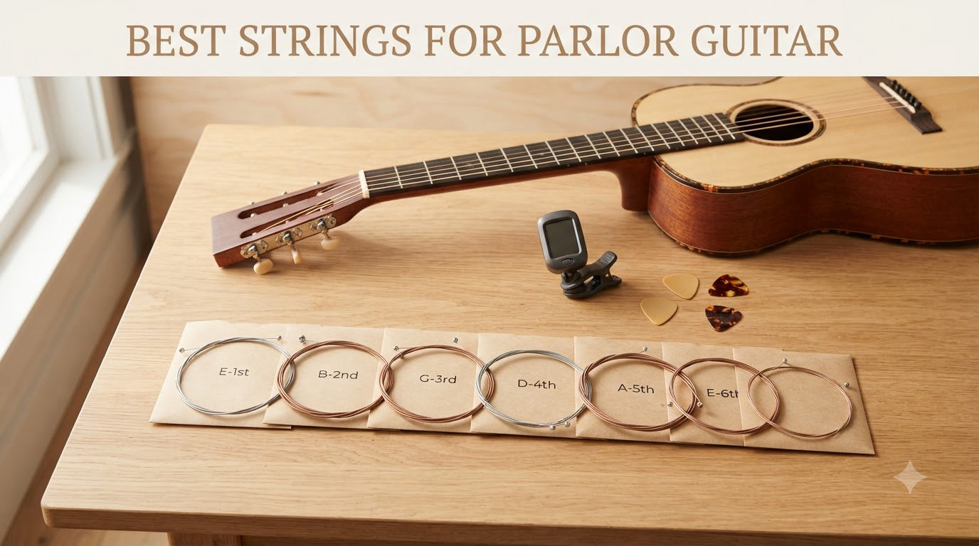best strings for parlor guitar