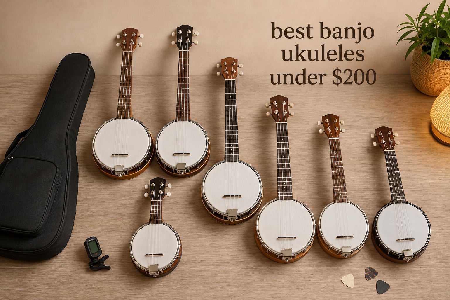best banjo ukuleles under $200