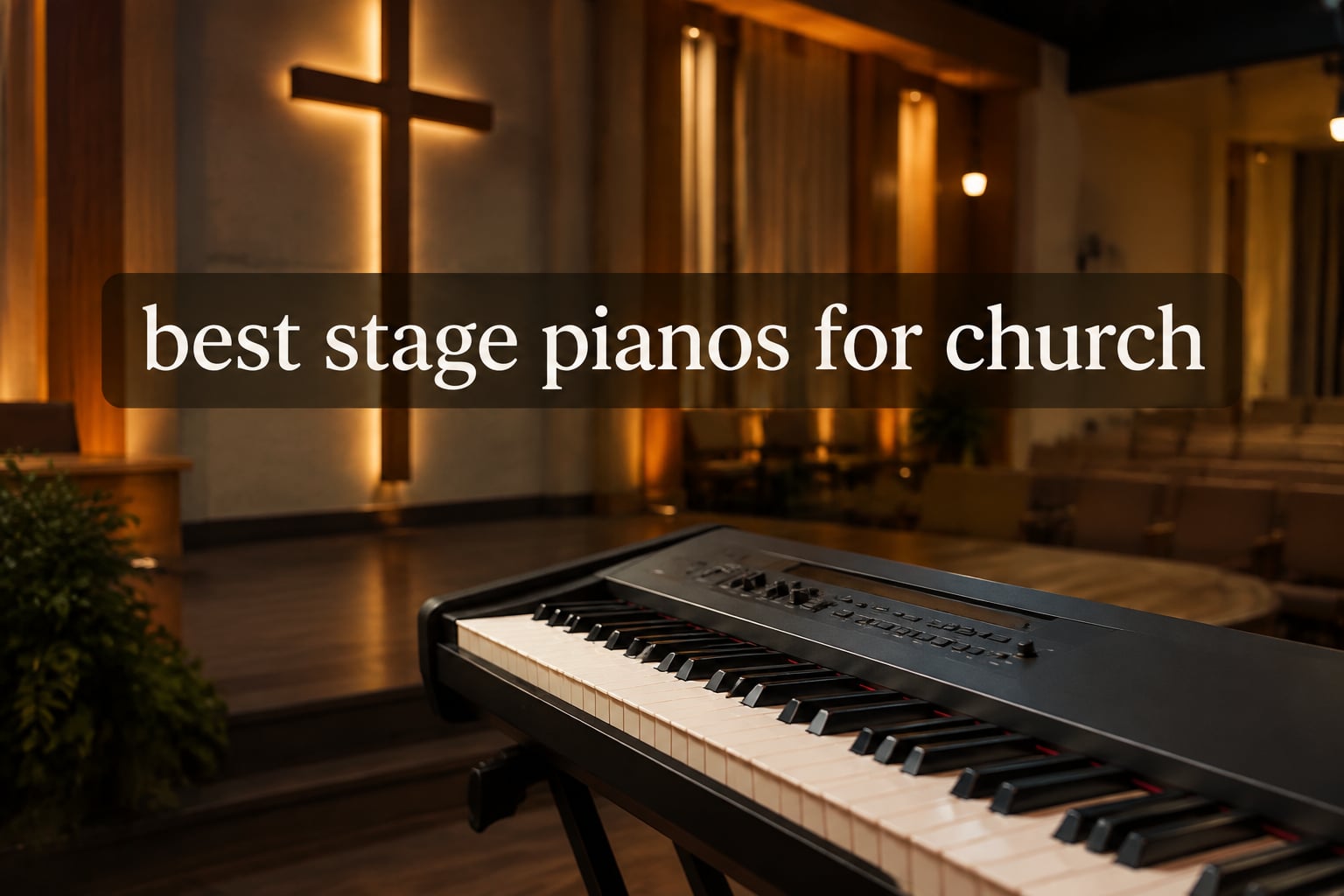 best stage pianos for church