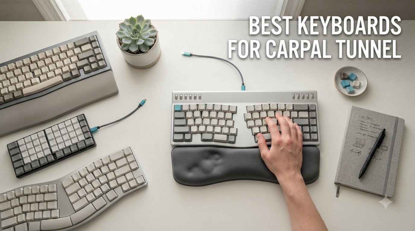 best keyboards for carpal tunnel