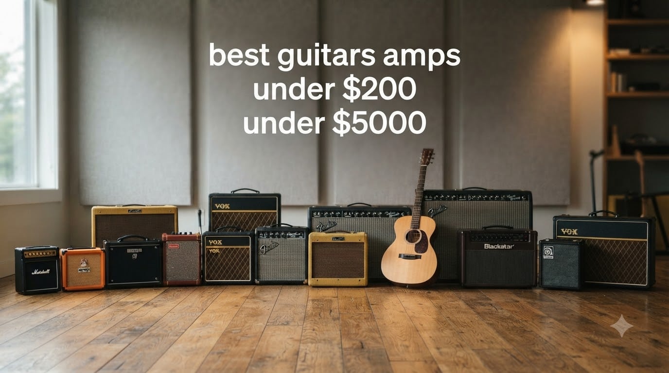 best guitars amps under $200 under $5000