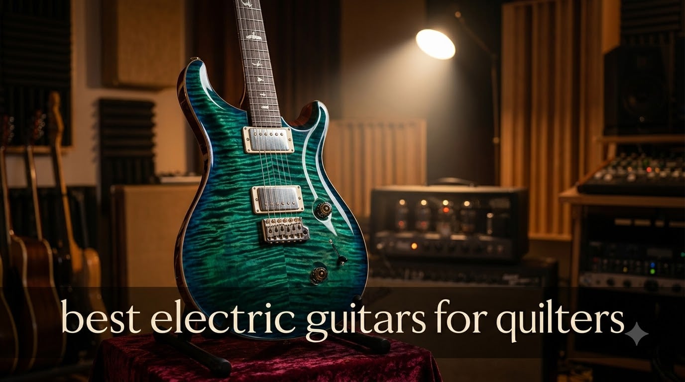 best electric guitars for quilters