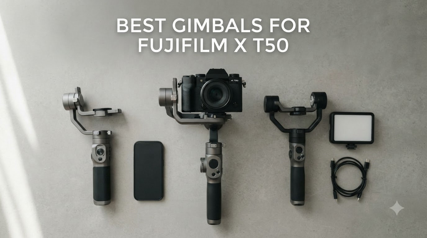 best gimbals for fujifilm x t50