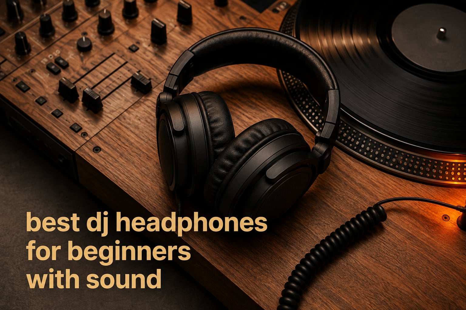 best dj headphones for beginners with sound