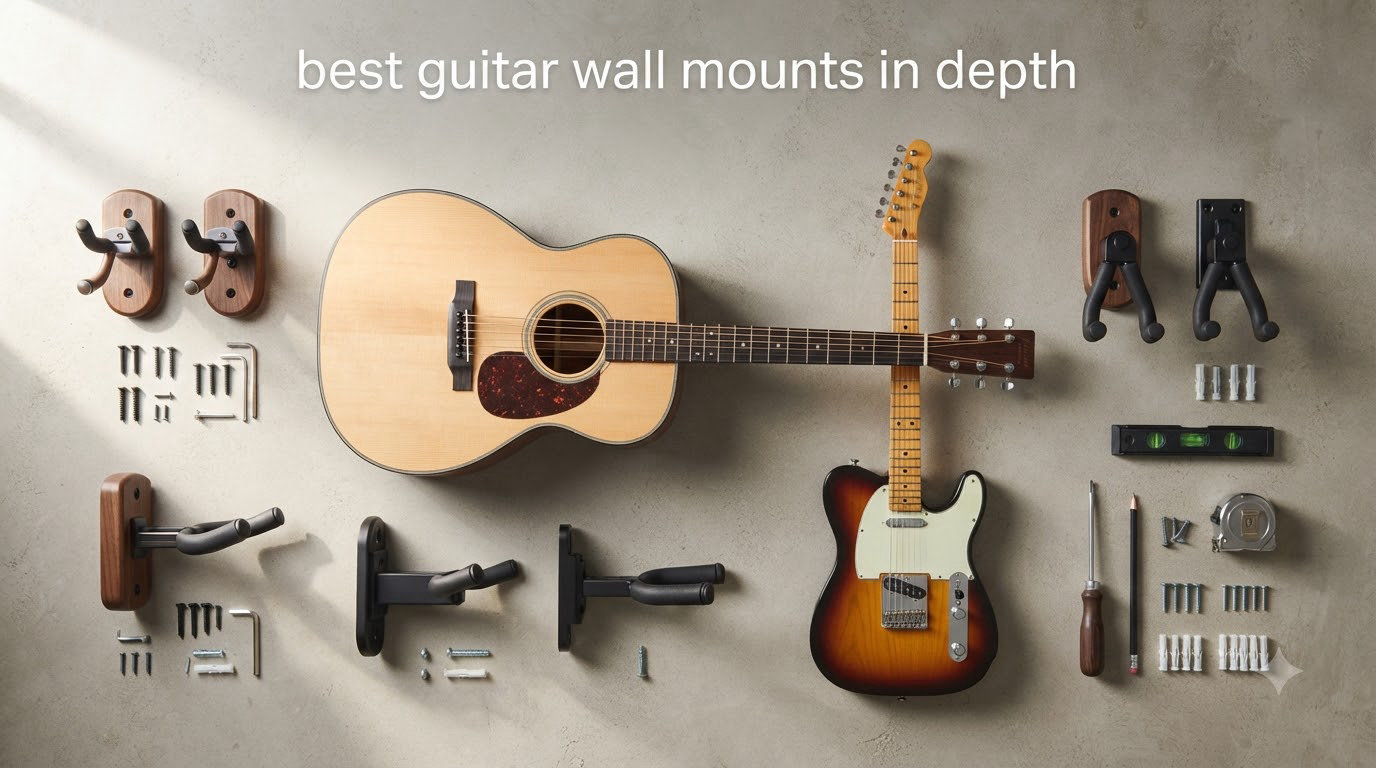 best guitar wall mounts in depth