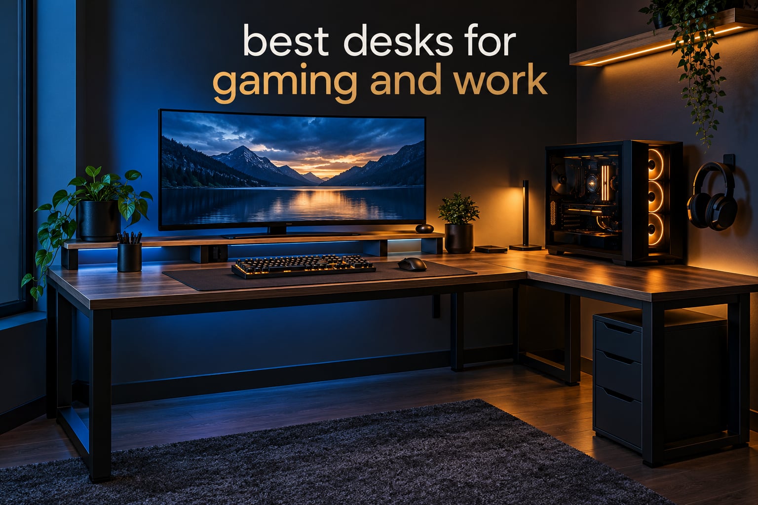 best desks for gaming and work