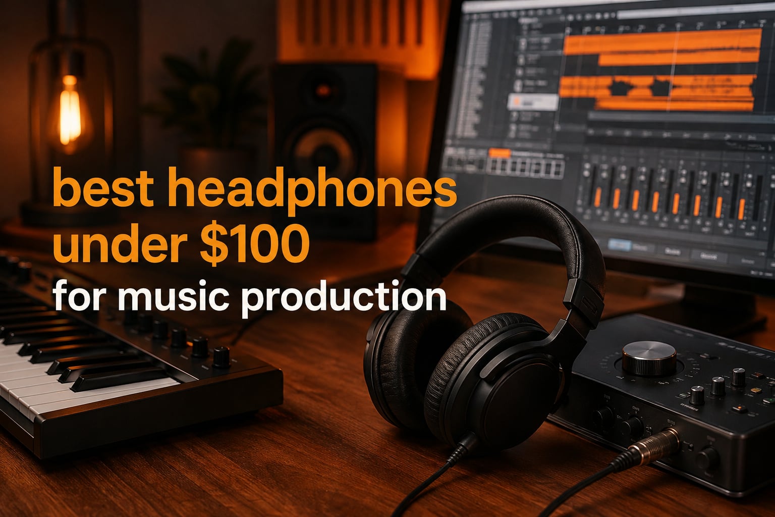 best headphones under $100 for music production