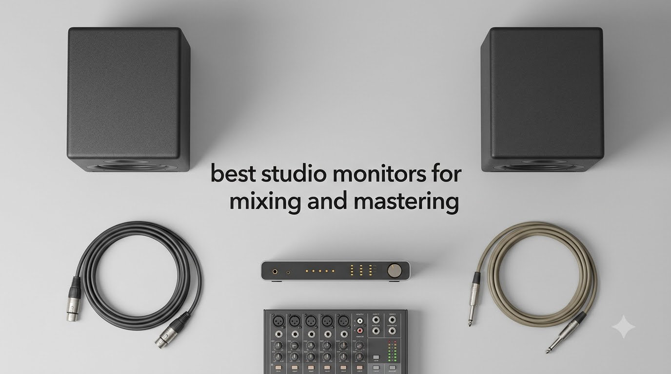 best studio monitors for mixing and mastering