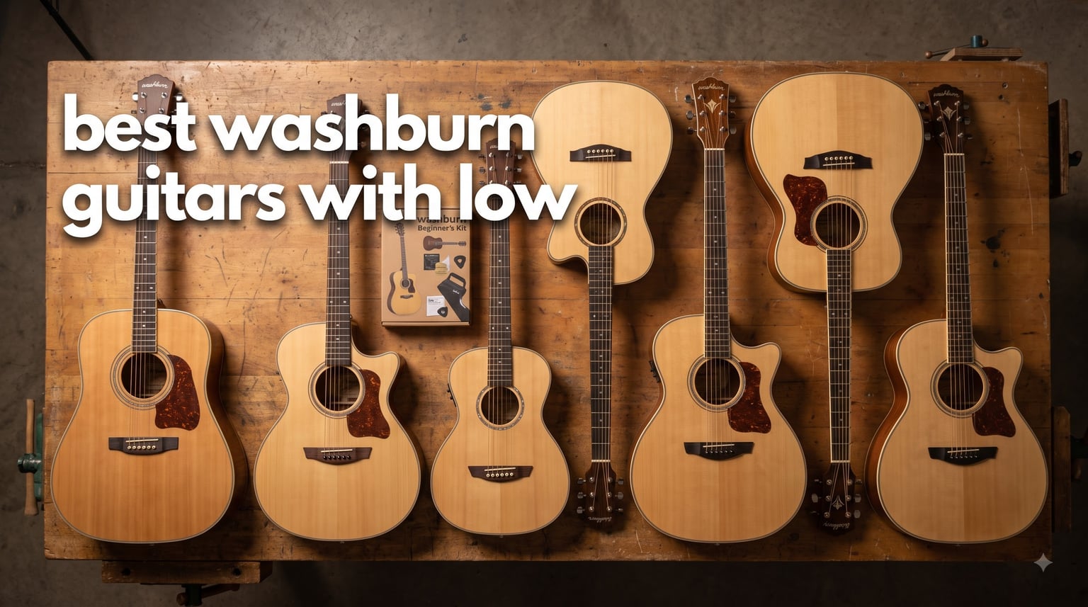 best washburn guitars with low