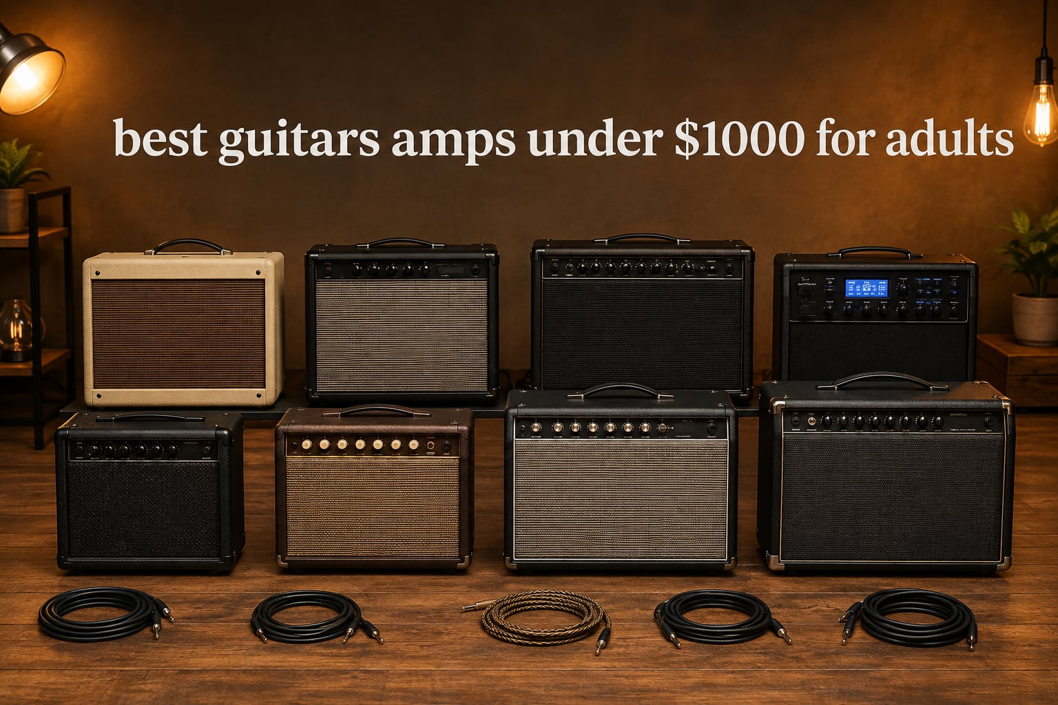 best guitars amps under $1000 for adults