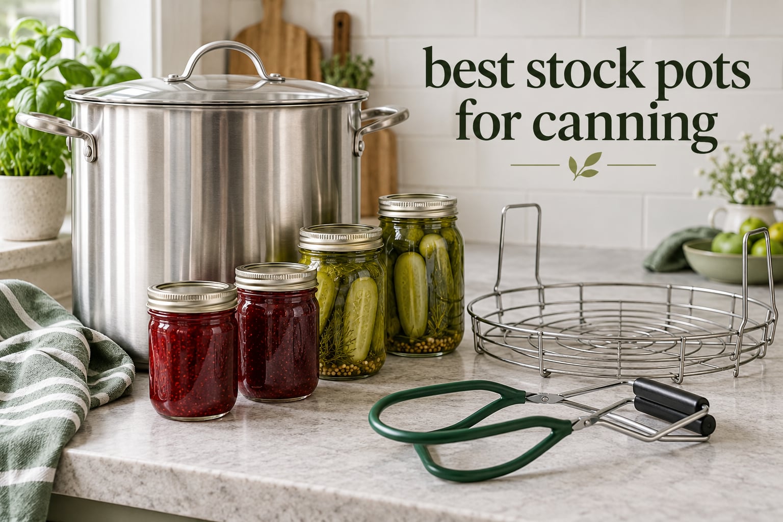 best stock pots for canning