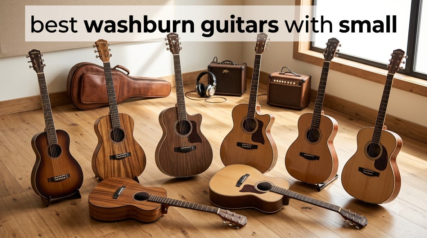 best washburn guitars with small