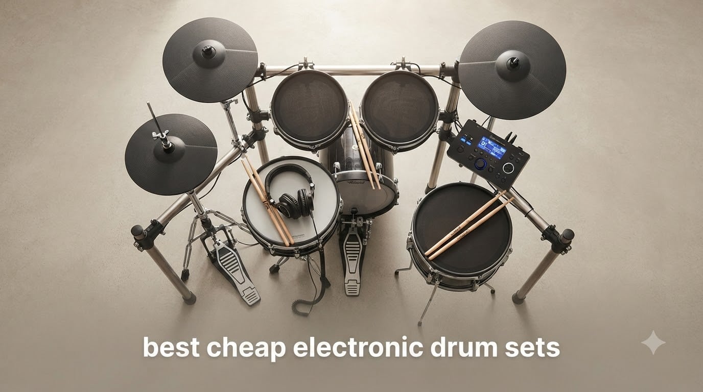 best cheap electronic drum sets