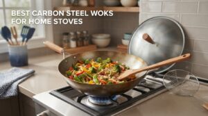 best carbon steel woks for home stoves