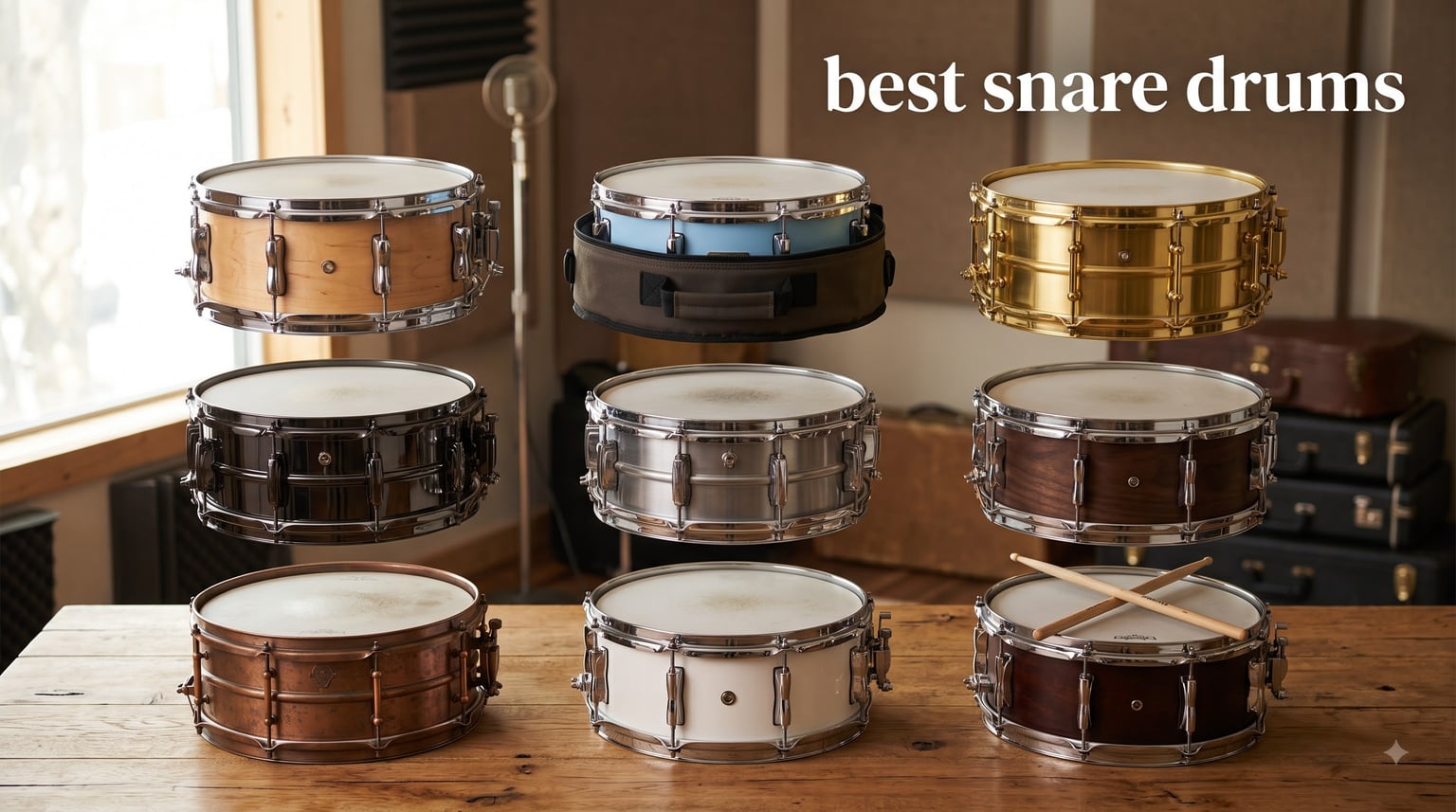 best snare drums