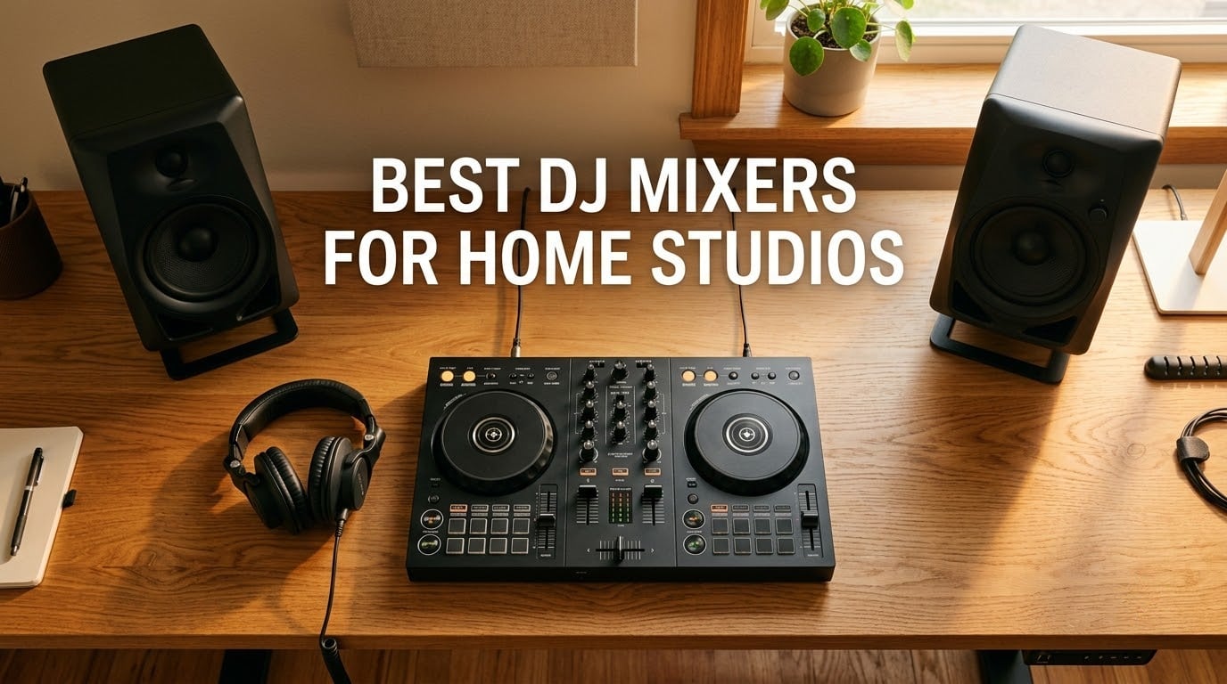 best dj mixers for home studios