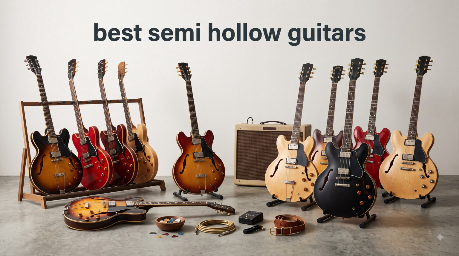 best semi hollow guitars