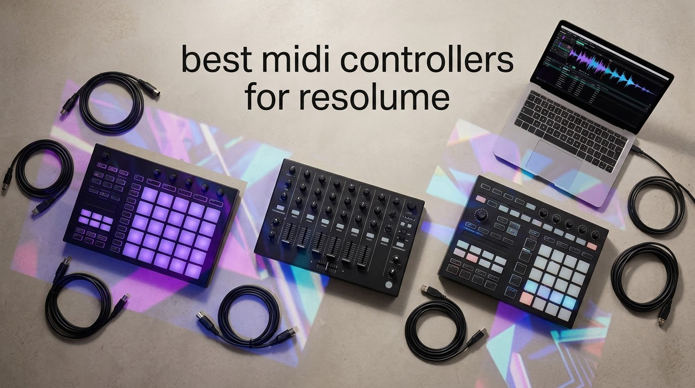 best midi controllers for resolume