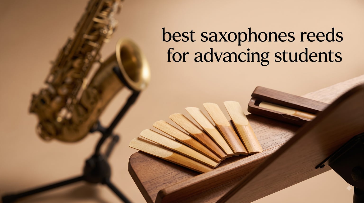 best saxophones reeds for advancing students