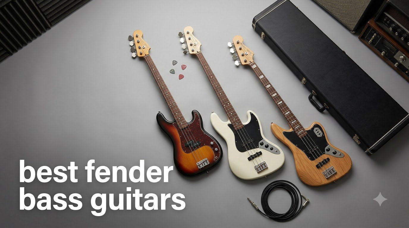 best fender bass guitars