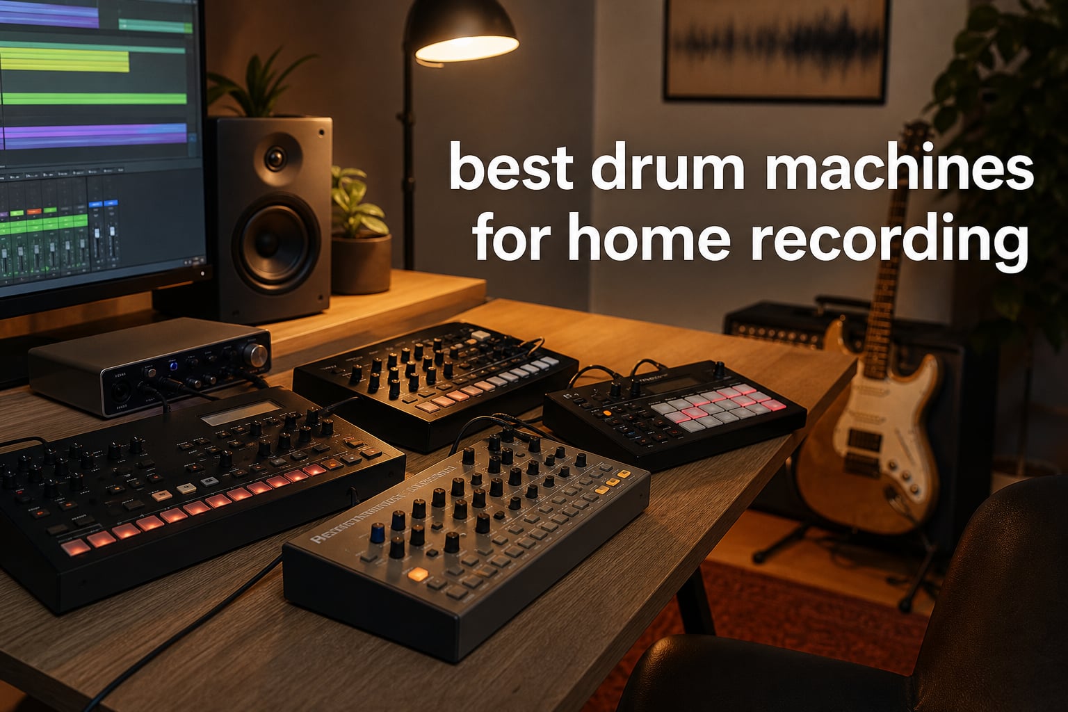best drum machines for home recording