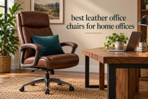 best leather office chairs for home offices