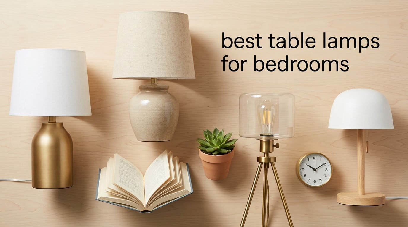 best table lamps for bedrooms