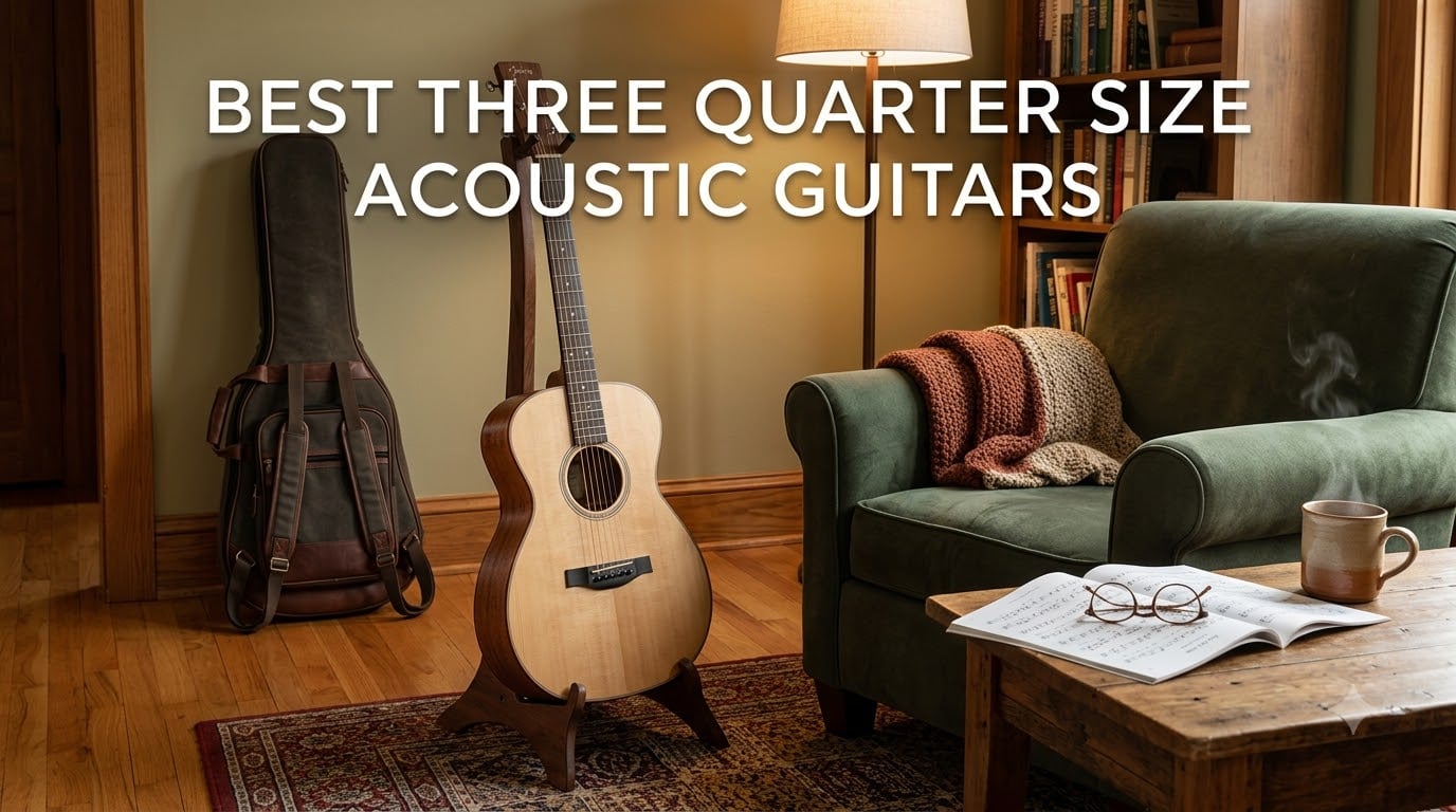 best three quarter size acoustic guitars