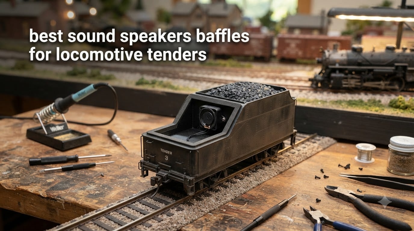 best sound speakers baffles for locomotive tenders