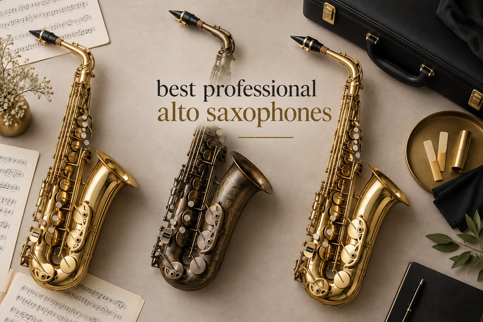 best professional alto saxophones