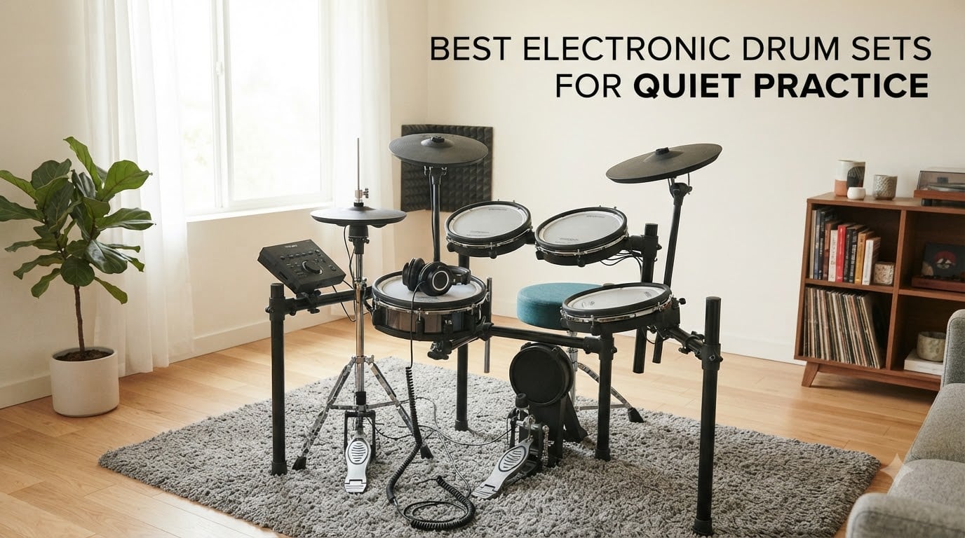 best electronic drum sets for quiet practice