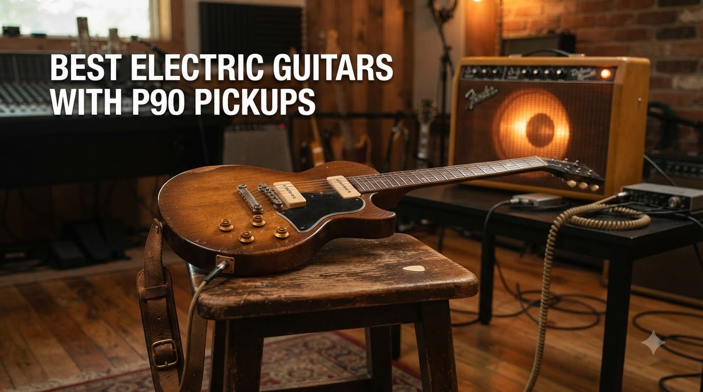 best electric guitars with p90 pickups