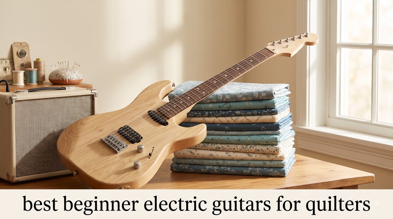 best beginner electric guitars for quilters