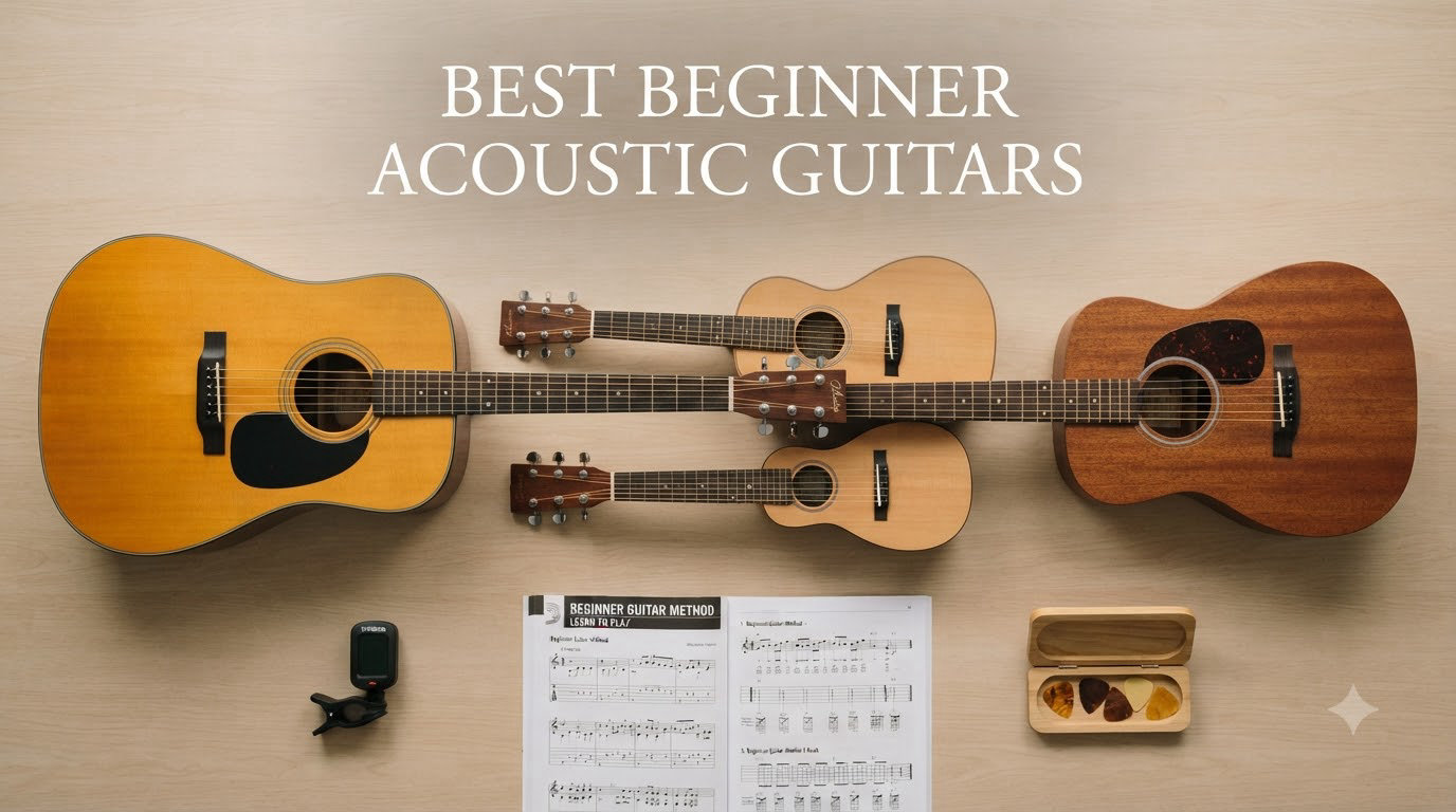 best beginner acoustic guitars