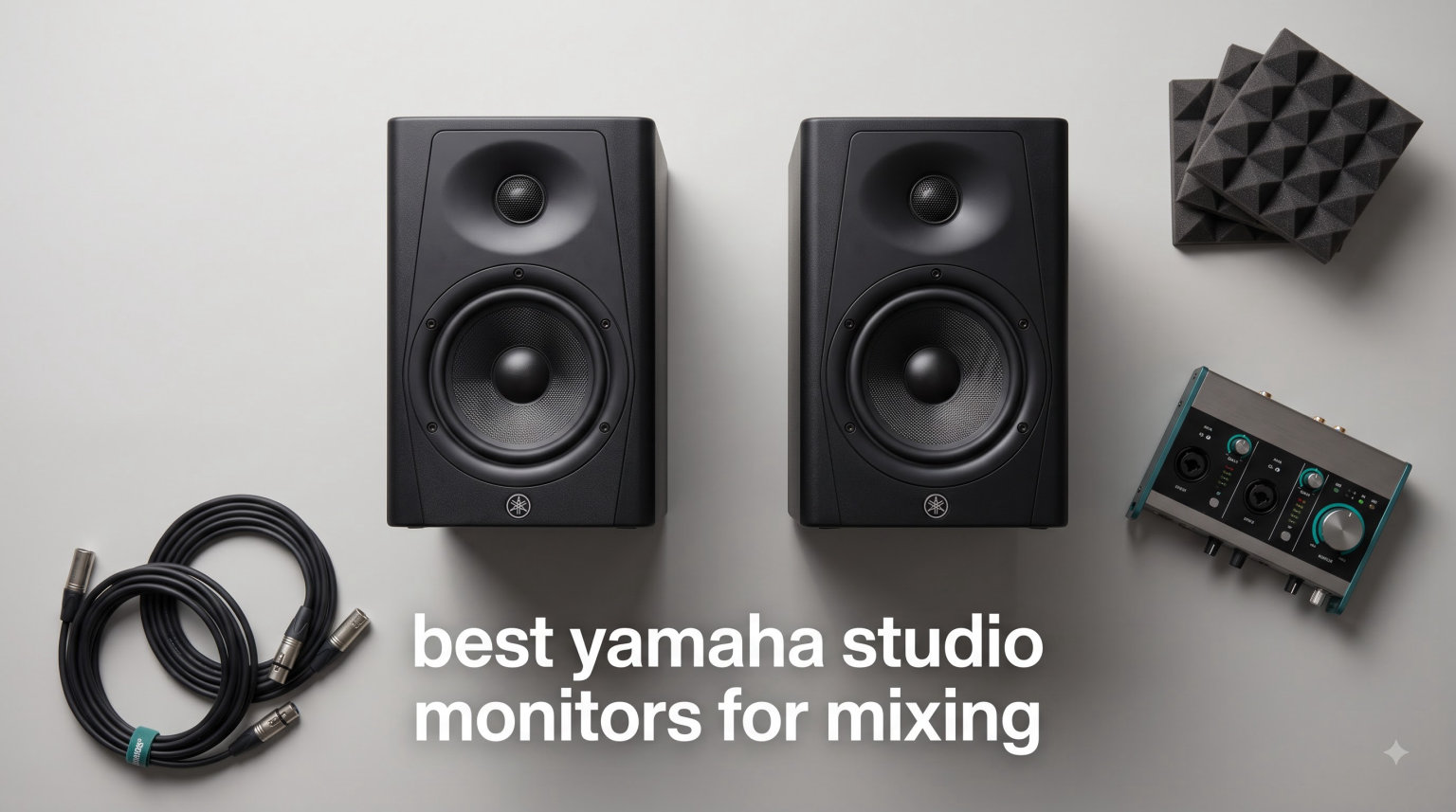 best yamaha studio monitors for mixing