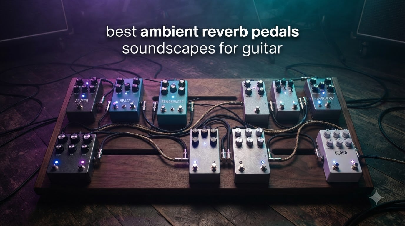 best ambient reverb pedals soundscapes for guitar