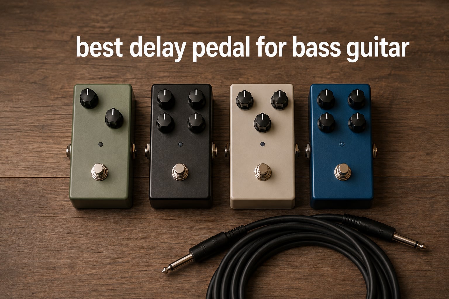 best delay pedal for bass guitar
