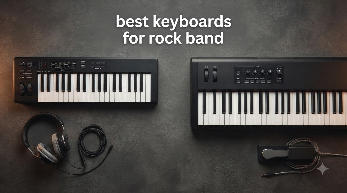 best keyboards for rock band