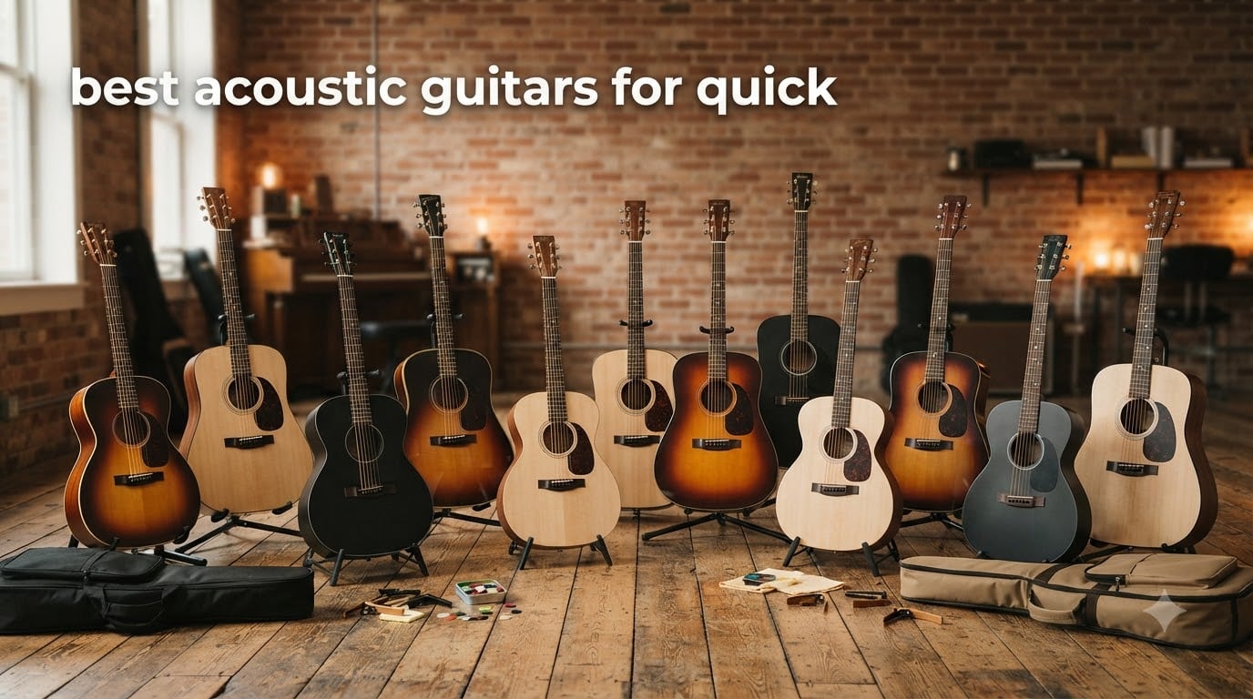 best acoustic guitars for quick