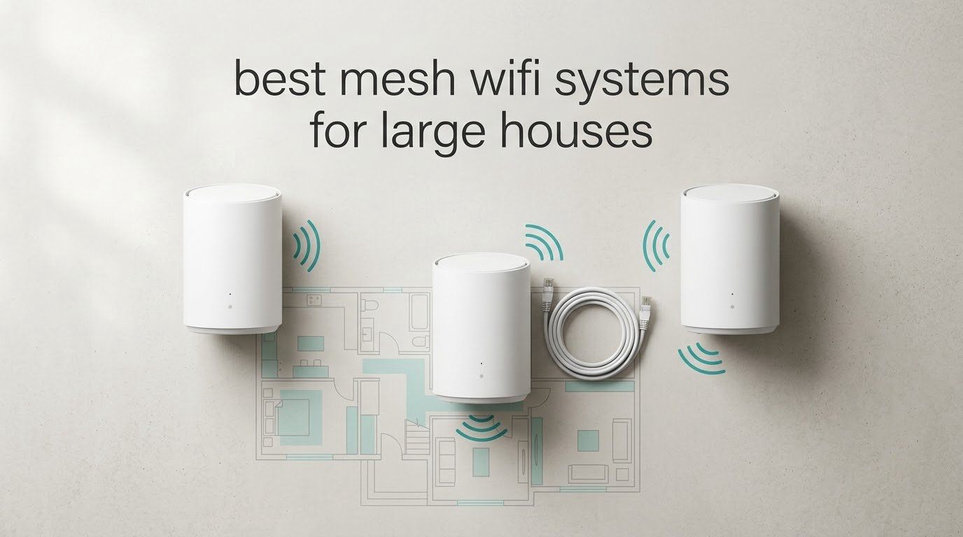 best mesh wifi systems for large houses