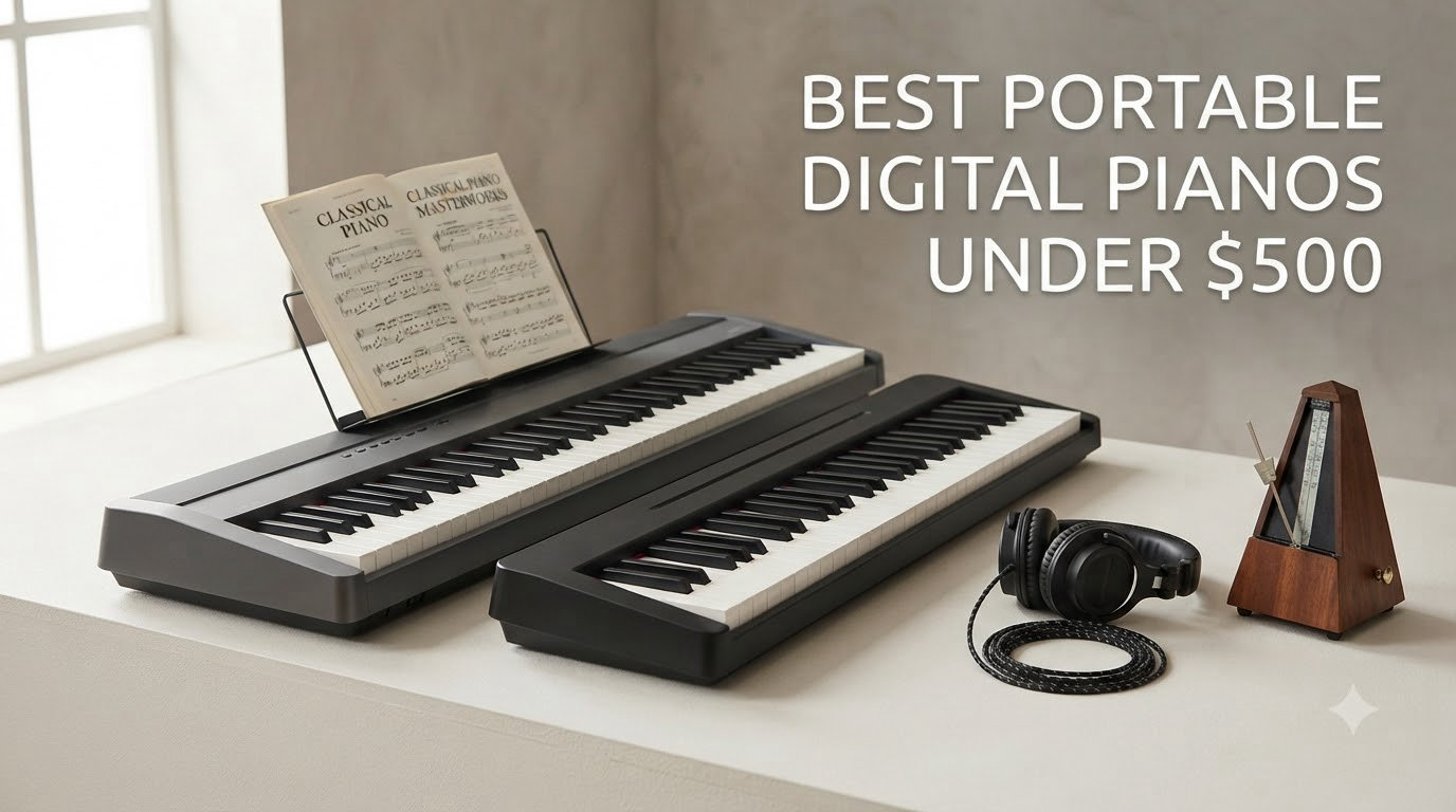best portable digital pianos under $500